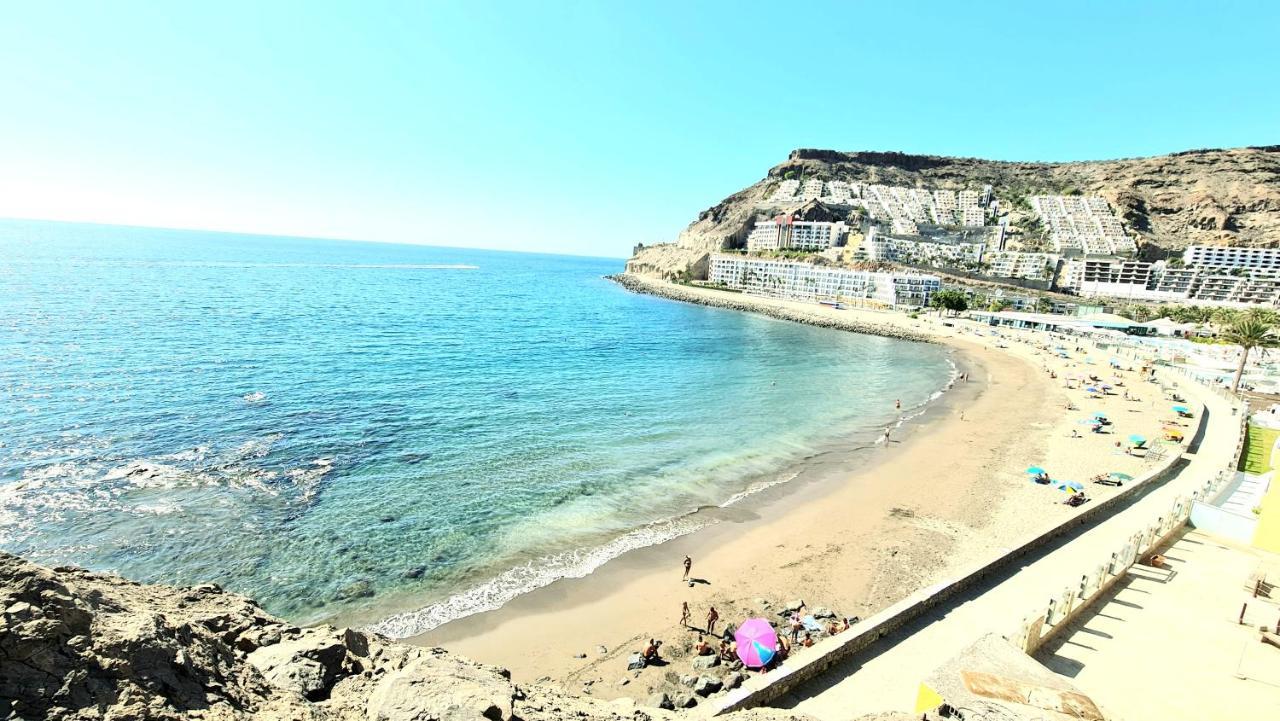 Oceanfront Deluxe-45M,Heated Pools,2Aircondition, 2Tv-65",Dishwasher,600Mb,Lift,Amadores View ! プラヤ・デル・クーラ エクステリア 写真