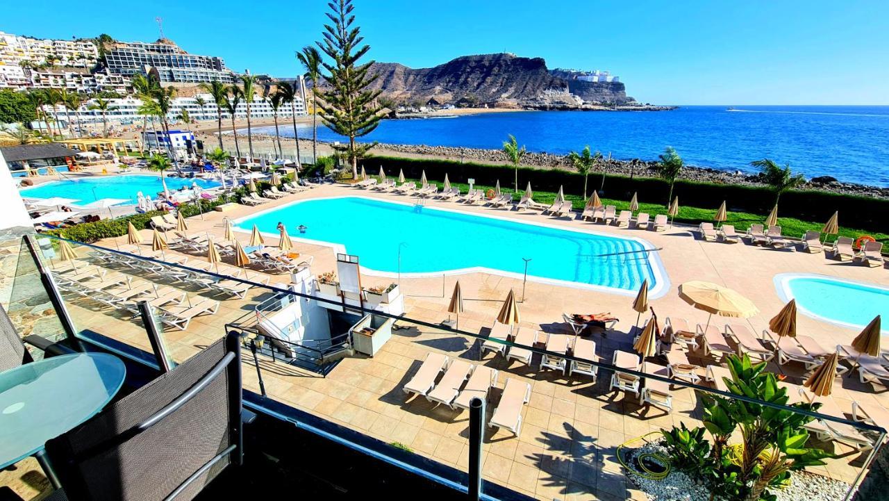 Oceanfront Deluxe-45M,Heated Pools,2Aircondition, 2Tv-65",Dishwasher,600Mb,Lift,Amadores View ! プラヤ・デル・クーラ エクステリア 写真