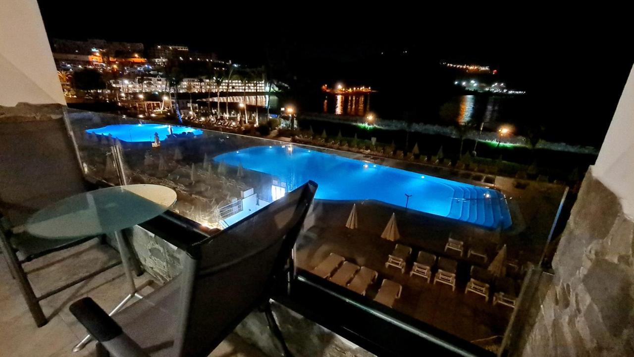 Oceanfront Deluxe-45M,Heated Pools,2Aircondition, 2Tv-65",Dishwasher,600Mb,Lift,Amadores View ! プラヤ・デル・クーラ エクステリア 写真