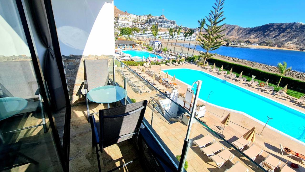 Oceanfront Deluxe-45M,Heated Pools,2Aircondition, 2Tv-65",Dishwasher,600Mb,Lift,Amadores View ! プラヤ・デル・クーラ エクステリア 写真