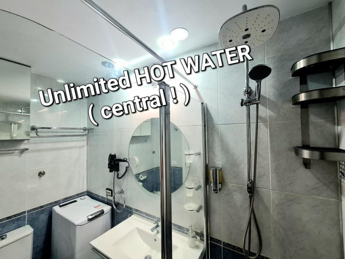 Oceanfront Deluxe-45M,Heated Pools,2Aircondition, 2Tv-65",Dishwasher,600Mb,Lift,Amadores View ! プラヤ・デル・クーラ エクステリア 写真